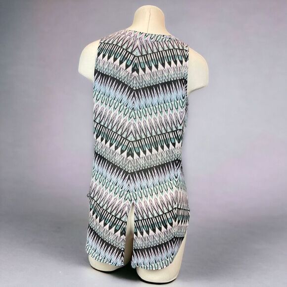 SANCTUARY Play Tribe Print Sleeveless Blouse | EUC | Medium - Picture 5 of 9
